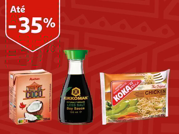 Campanha Sabores da &Aacute;sia Auchan